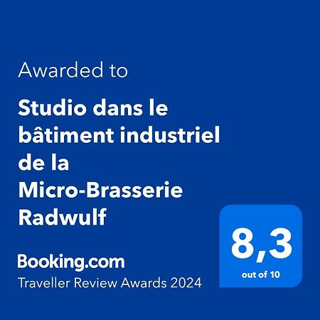 Vieux-FerretteStudio Dans Le Batiment Industriel De La Micro-Brasserie Radwulf公寓 外观 照片